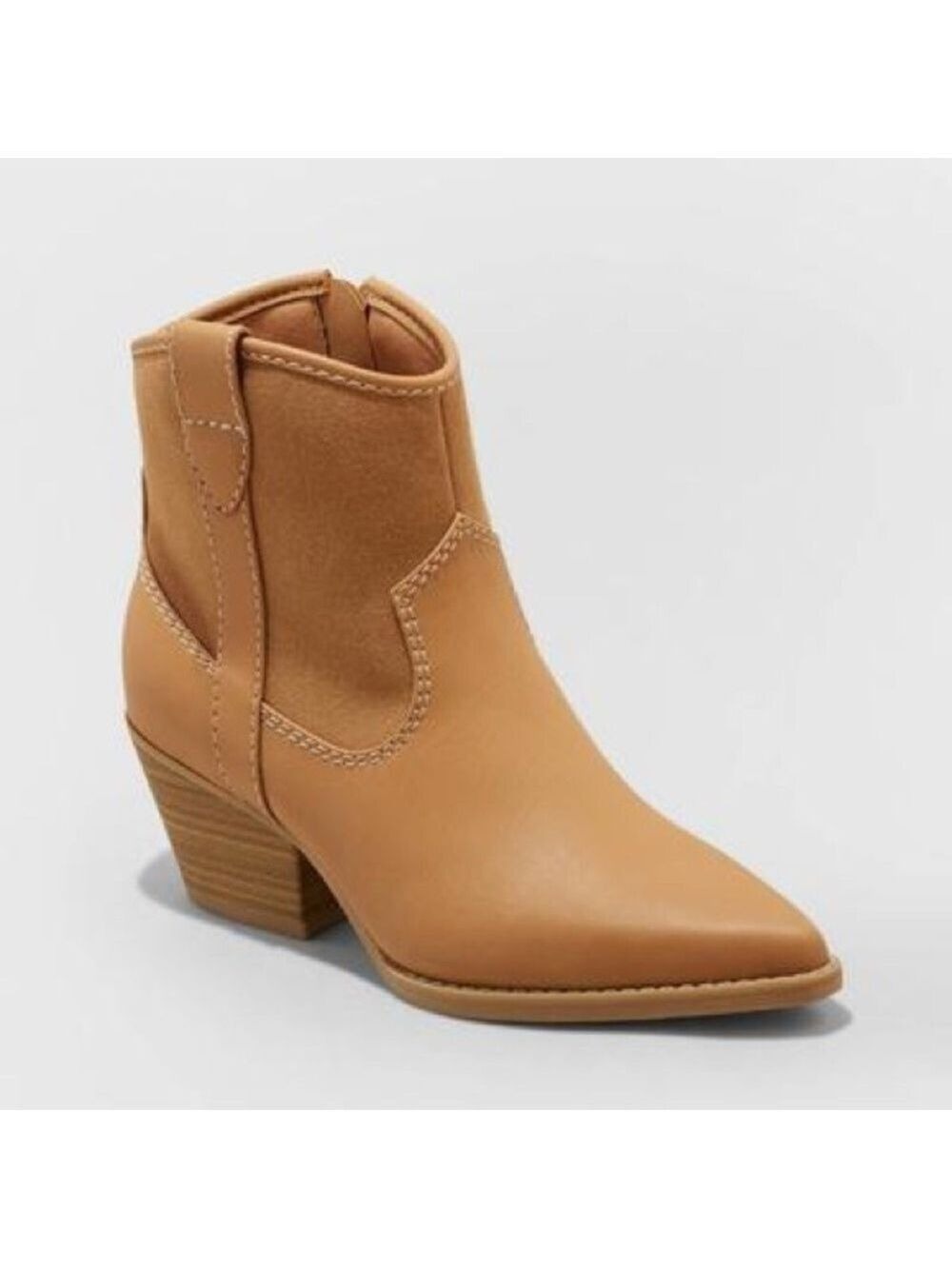 Universal Thread Tan Kay Western Boots Women's 7.5 - Picture 1 of 10